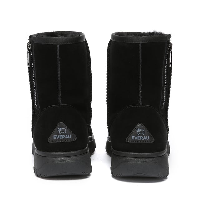 Ya sea que esté haciendo recados, haciendo una caminata de invierno o disfrutando de un día de nieve al aire libre, estas botas para exteriores Starling son las compañeras perfectas. ¡No dejes que el clima invernal te impida vivir la vida al máximo! Descripción: Parte superior de gamuza de vaca Forro cálido de lana de piel de oveja Plantilla de lana de piel de oveja suave Suela TPR Tecnologías: Agua & Parte superior resistente a las manchas Suela exterior antideslizante
