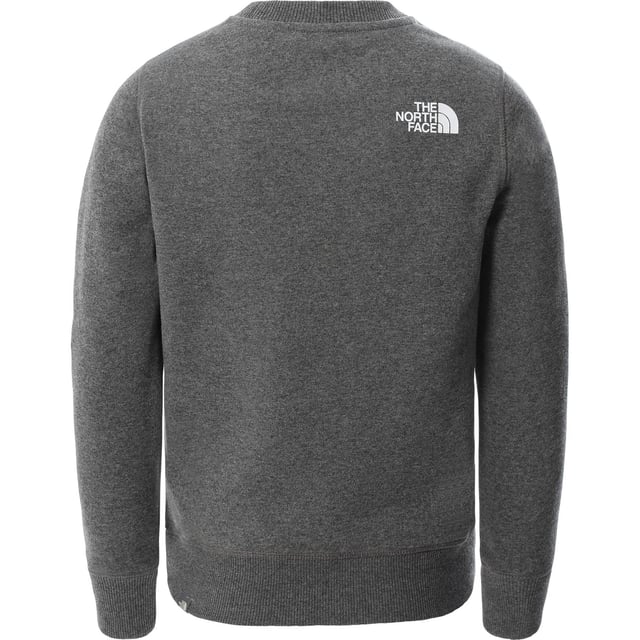 The North Face Youth Box Crew Sweatshirt in Grey