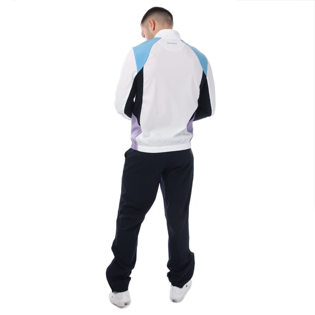 Lacoste side panel tracksuit store