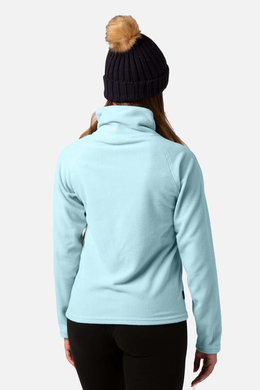 Blue Microfleece Warm Zip Micro Fleece Clearwater Blue