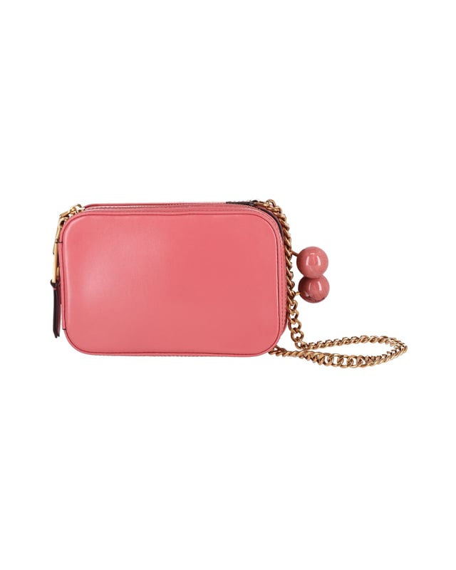 Marc Jacobs The Vanity Crossbody Bag in Pink Leather