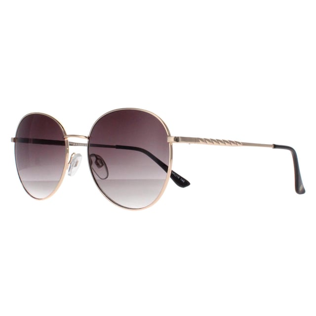 Smarty Round Unisex Gold Grey X1116  Sunglasses Elevate your style with SMARTY Designer Sunglasses model X1116B, perfect for both men and women who appreciate timeless elegance. These round-shaped sunglasses feature a luxurious gold metal frame paired with sophisticated grey gradient lenses, offering superior UV protection and a chic, polished look. The X1116B model combines classic design with modern comfort, making them ideal for any occasion. Available at an unbeatable discount from the regular retail price, these designer sunglasses provide exceptional quality and value. Enhance your accessory collection with SMARTY and enjoy luxurious sun protection that complements your unique style.