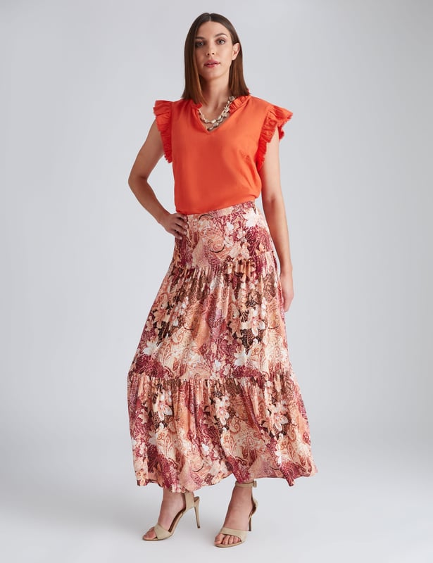 Short flowy outlet skirts 6xl