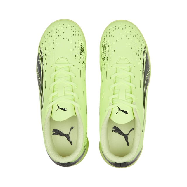 Puma Ultra Play It Green Kids Football Boots