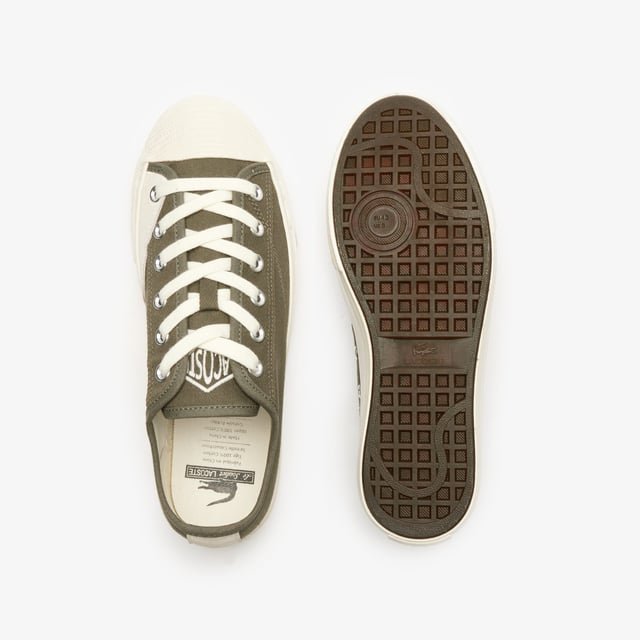 • Vulcanised sneakers • Soft canvas • Embroidered Diamond Logo • Suede overlays • Canvas overlay • Stitched sole • Toe box in rubber.