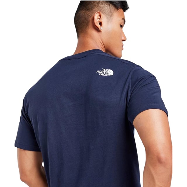 The North Face Mens T Shirt In Blue