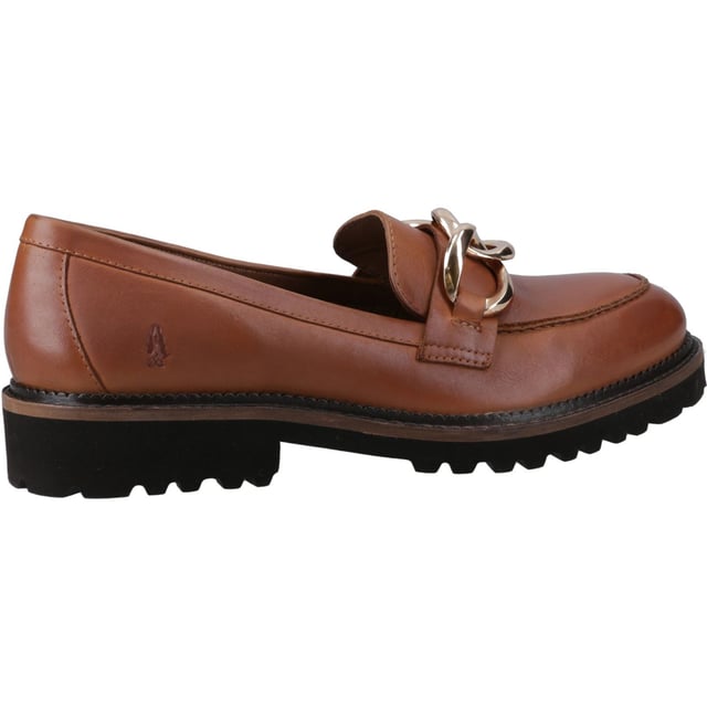 Hush Puppies Gianna Leather Women's Tan Loafers Quality leather and comfortable slip on design come together in the Gianna loafer, with its memory foam comfort insole and Zero G lightweight sole these are the perfect daily choice