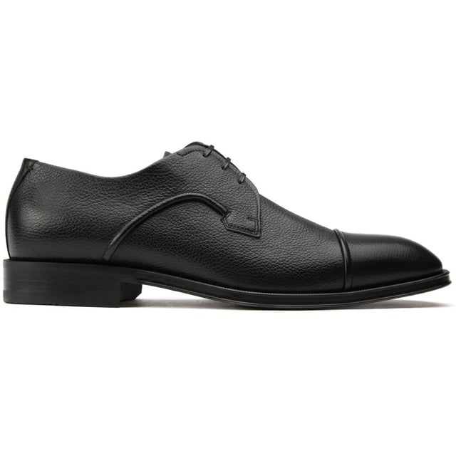 Zapatos derby Boss Derrek de color negro para hombre y suela de goma.
