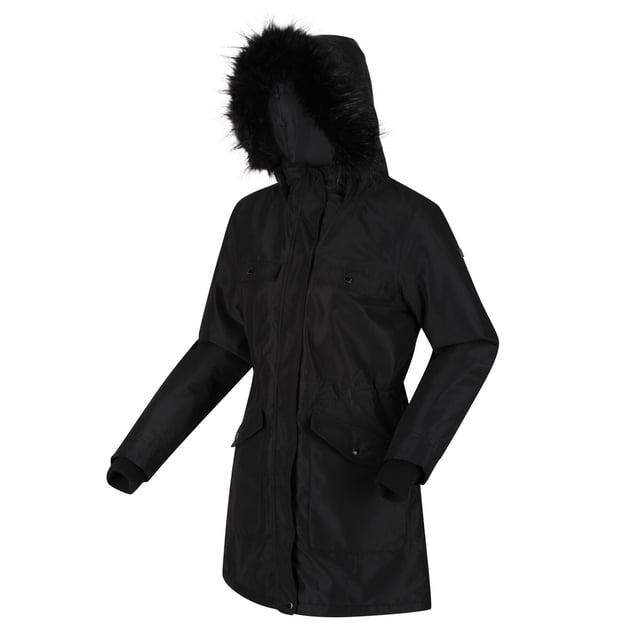 Regatta Womens/Ladies Samiyah Insulated Parka (Black)