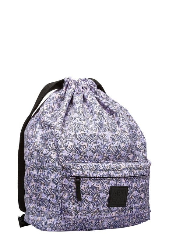 Travel light and in style with the Tilley Drawstring backpack. The easy opening allows you to reach your valuables easily, whilst staying secure in use, due to the shoulder straps being the draw-string tie. There are plenty of pockets to fit your favourite items and keep your values secure. Features: , Artsac rubberised patch logo, Drawstring backpack with adjustable straps, Exterior front and back zipped pocket, Internal zip and slip pockets, Crushed nylon geometric print Style Ref: 50277 PINK