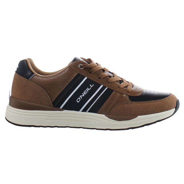 O'Neill Key West West Lace-Up Torners de cuero de cuero de gamuza marrón 90222034_jcu