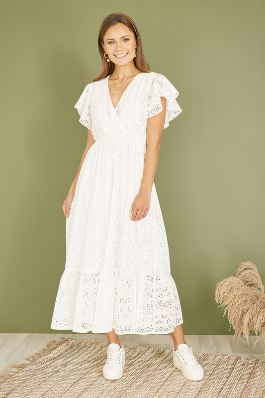 women cotton maxi dresses Signature Soft Ribbed Long Sleeve Dress Non-returnable:Final Sale The deep burgundy color Cotton Wedding Guest Dresses wguest