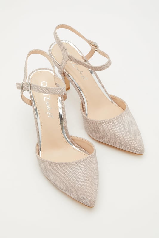 Quiz pink heels on sale