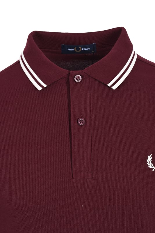 Fred Perry Twin Tipped Polo Shirt Oxblood
The classic twin tipped polo shirt by Fred Perry. In a dark red colourway with contrasting twin tipped detailing to the collar and cuffs it is a standout design. Crafted from cotton pique it is a quality piece comfortable for all day wear and can be easily styled with your favourite denim.

100% Cotton
Short Sleeved
Twin Tipped Collar and Cuffs
Two-Button Plackeet
Regular Fit
Embroidered Laurel Wreath
Style: M3600