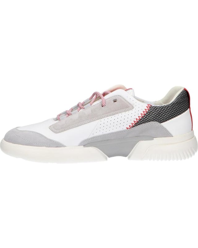 Durch die Schnürbindung bieten diese Schuhe eine ideale Passform an den Fuß, die Komfort beim Tragen den ganzen Tag über sichern, unabhängig vom Anlass.

Die runde Spitze verleiht ihnen ein klassisches, aber gleichzeitig modernes Aussehen, das sowohl mit legeren als auch mit eleganteren Styles perfekt harmoniert.

Die markenlogierte Sohle ist nicht nur ein Erkennungszeichen der Marke, sondern auch eine Garantie für Haltbarkeit und Qualität, was jeden Schritt sicher und stabil macht.

An den Seiten geprägte Markennamen unterstreichen subtil die Exklusivität des Produkts, verleihen ihm einen einzigartigen Charakter und heben es von anderen Modellen ab.

Hergestellt aus hochwertigem Naturleder und ökologischem Leder, sind diese Schuhe nicht nur stilvoll, sondern auch besonders haltbar und atmungsaktiv, was den ganzen Tag über Tragekomfort bietet.

Verpackt in einer Firmenbox, eignen sie sich perfekt als Geschenk, und die elegante Verpackung betont zusätzlich ihre Einzigartigkeit und Prestige.
