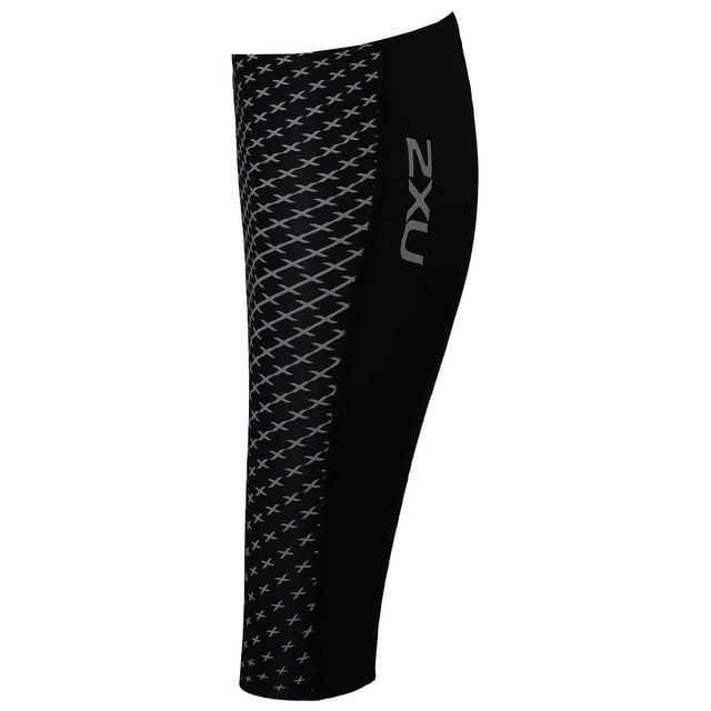 The 2XU Reflect Compression Calf Guards provide compression support to the calf to help reduce muscle oscillation for longer stronger performance. With high reflectivity to keep you visible from all angles and safe in low light conditions. 

COMPRESSION BENEFITS 
Reduced muscle fatigue and soreness 
Reduced muscle damage and risk of overuse injuries 
Improved performance 
Improved muscle alignment 
Increased agility 


FABRIC BENEFITS 
Lightweight yet powerful PWX fabrics 
Durable yarns that outlasts the competition 
Multi-directional stretch 
Flexible & breathable 
Moisture wicking yarns to help keep you dry 
UPF50+ sun protection 
Antibacterial