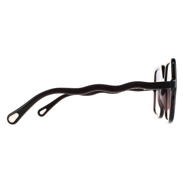 Chloe Square Womens Gray Blue Gradient Ch0086S Las gafas de sol Zelie son un moderno modelo cuadrado fabricado en acetato ligero. El logotipo de Chloe aparece en las patillas onduladas para dar autenticidad a la marca.