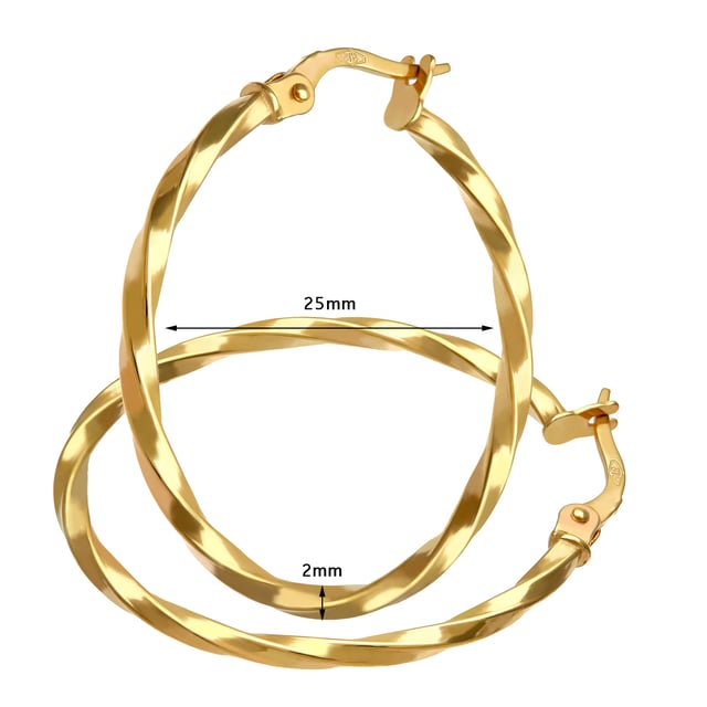 9K (375) geel goud: 1,1 gram