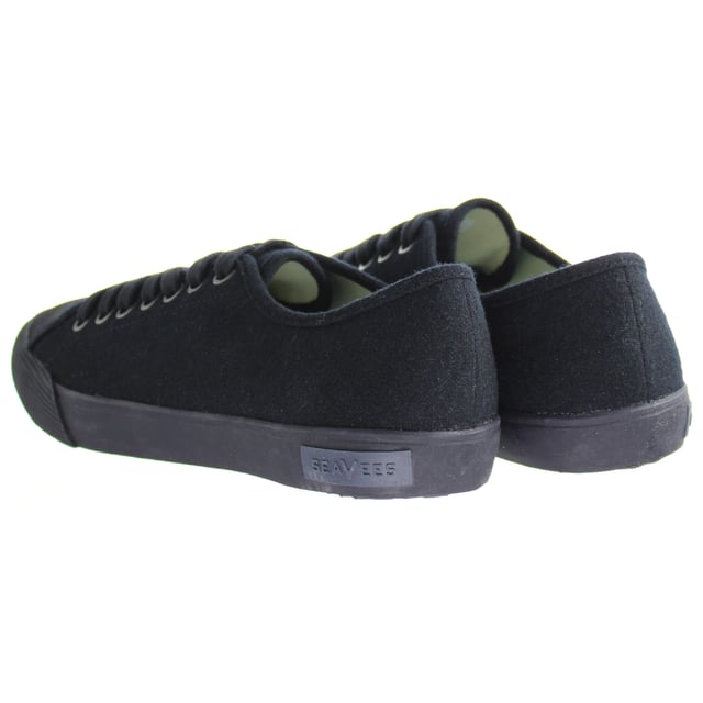 SeaVees Kelso Dune Navy Sneaker Black Mens Zapatos