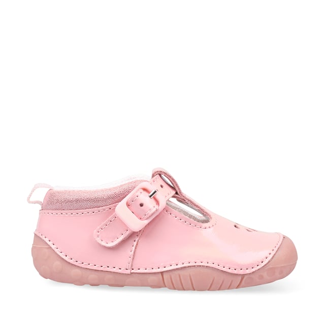 Start Rite Baby Bubble Pink Patent Leather Pre Walker Shoes