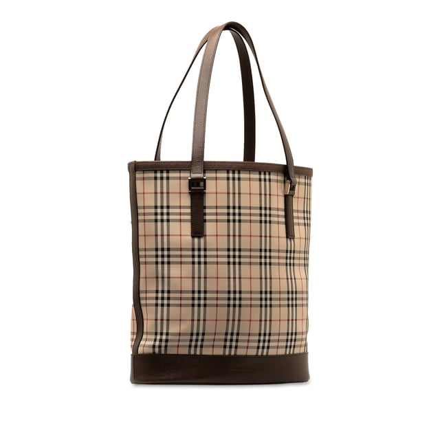 Burberry house check tote 2025