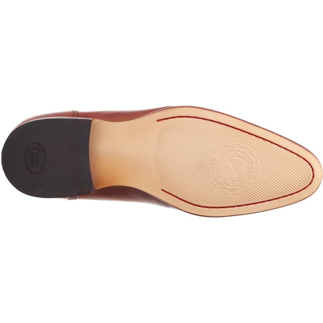Base London Bruno Leather Men's Burnt Tan Loafers Bruno is a classic men's penny loafer from Base London. Perfect for any smart casual event this summer, Bruno can be dressed up or down and the Ortholite insole provides all-day comfort.