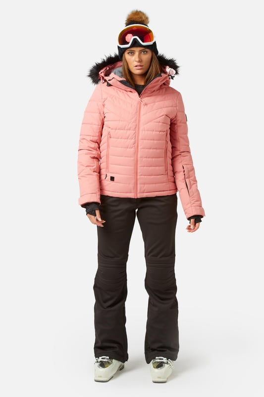 Destiny Hypadri Ski Jacket Blush Pink