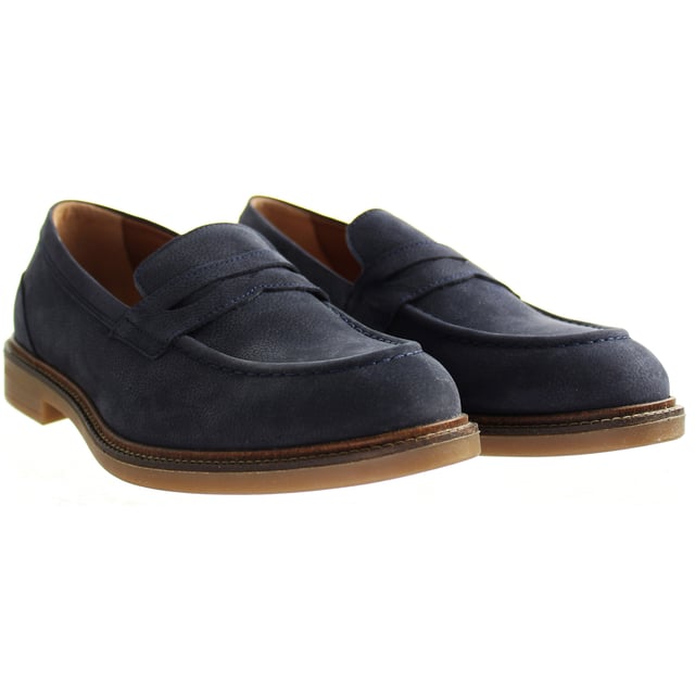 Zapatillas de hombre de cuero suave enmascarado de Hackett Chino HMS20904 595