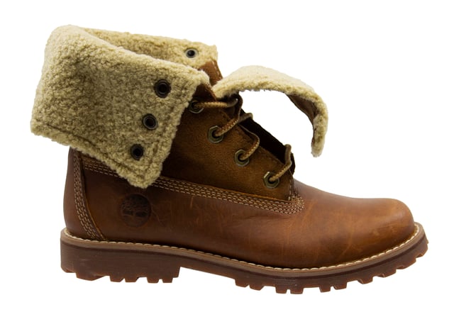 Timberland lace up sales shearling boots