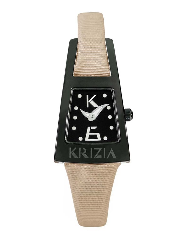 Krizia: Womens Black Watch