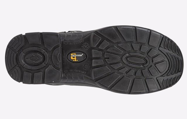 These Compton safety boots from Grafters have been designed with everything you will need to keep your feet comfortable, secure and safe no matter what working conditions you work in
- Leather upper
- Lace up closure
- Padded heel and ankle collar
- Extra wide fit
- Cushioned footbed
- Safety toe cap and steel midsole
- Durable rubber outsole
- Grafters branding