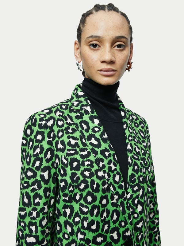 Leopard print cheap jacket cotton on