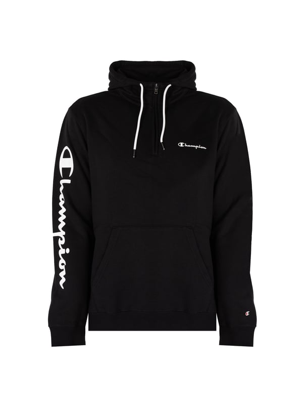 Dit pretentieloze, eenvoudige model van de trui is perfect voor een casual, stedelijke stijl en biedt dagelijks comfort zonder aan elegantie in te boeten.

Met een capuchon die de trui niet alleen een sportief karakter geeft, maar ook beschermt tegen kou en wind, waardoor het de ideale keuze is bij wisselvallig weer.

De trui heeft ook een ritssluiting bij de hals, waarmee je het niveau van bescherming tegen de kou kunt aanpassen en biedt verschillende stylingopties, afhankelijk van je voorkeuren.

De merknaam is op de voorkant gedrukt, subtiel geïntegreerd in het ontwerp en zorgt voor een discreet maar herkenbaar accent dat de originaliteit en authenticiteit van het product onderstreept.

Met een kangoeroezak, die niet alleen praktisch is omdat je er kleine spullen in kunt opbergen, maar die de trui ook een casual, sportieve snit geeft.

Het bedrijfslogo is zo op de linkermouw geplaatst dat het merk subtiel wordt benadrukt zonder het algehele ontwerp te domineren.

De trui is gemaakt van hoogwaardig materiaal en garandeert duurzaamheid en weerstand tegen beschadiging, waardoor hij niet alleen stijlvol is, maar ook een praktische investering voor vele jaren.