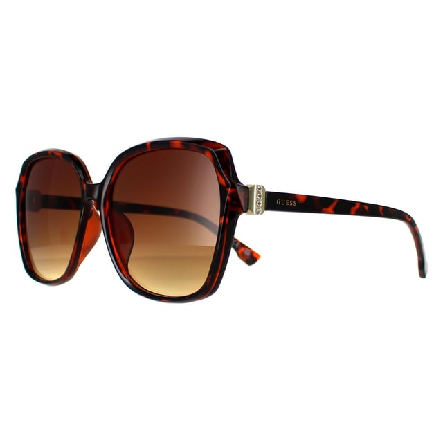 Las gafas de sol Guess Square Womens Dark Havana Brown Gradient GF0425 son una moderna montura cuadrada realzada por la marca Guess, que aporta un toque atrevido a la vez que sofisticado. Fabricadas con materiales de primera calidad, no sólo ofrecen un estilo incomparable, sino también durabilidad y comodidad. Protege tus ojos de los rayos daÃ±inos con lentes de protecciÃ³n UV sin comprometer la claridad ni la visiÃ³n. Ya sea para un paseo tranquilo o para una aventura urbana chic, estas gafas de sol redefinen la sofisticación y te garantizan confianza y glamour a cada paso.