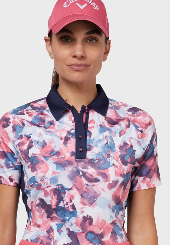 Callaway Floral Polo