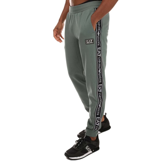 Emporio armani ea7 tape side joggers deals