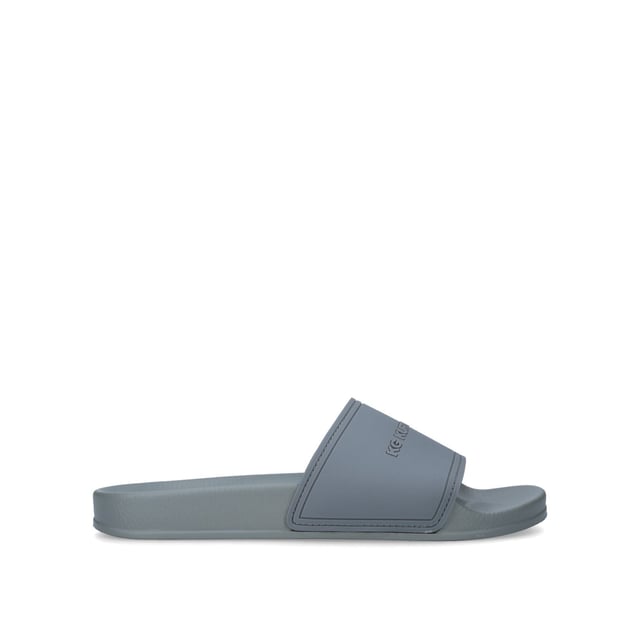 KG Kurt Geiger Ibiza Sandals Ibiza from KG Kurt Geiger is a flat slider sandal in grey.
