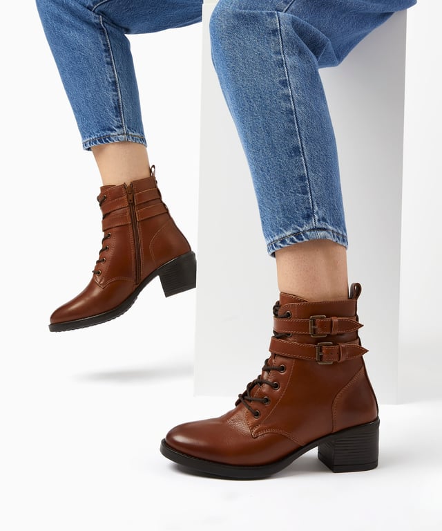 Dune lace up boots hot sale