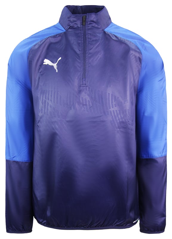 PUMA Drycell Reißverschluss auf Track Jacke Navy Langarm Herren Gleis Top 656265 06