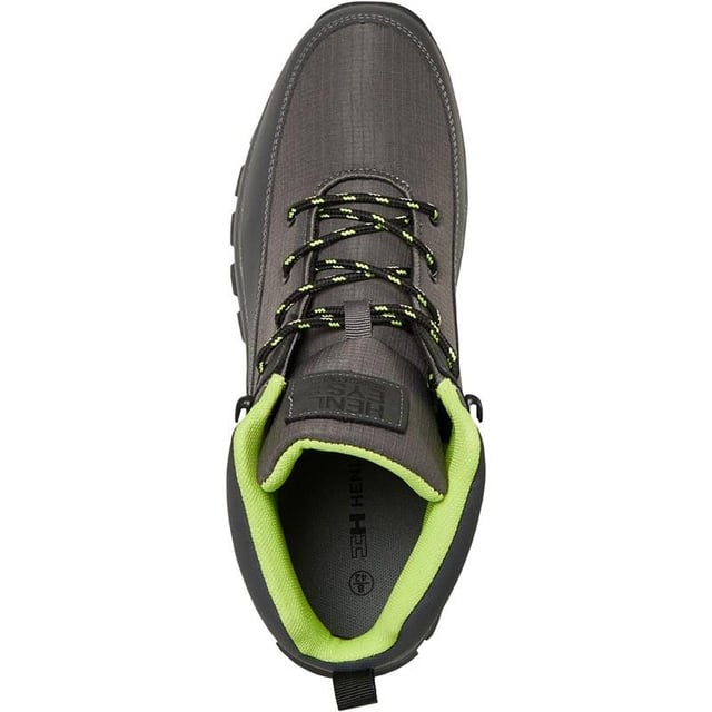 Product Detail:
Henleys mid profile lace up boots.
Branding to the tongue and side.
Synthetic and textile upper.
Textile lining.
Lace fastening.
Padded ankle and tongue.
Heel pull.
Grippy rubber sole.