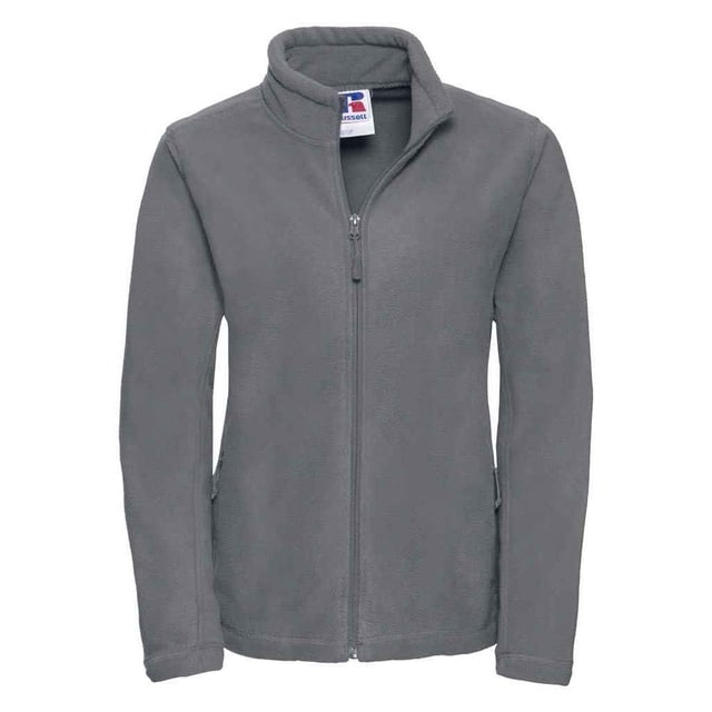 Material: 100% Polyester. Fabric: Dense Compact Pile Fleece. Design: Plain. 320gsm. Fabric Technology: Anti-Pilling. Coverstitch Detail, Panel Detail, Unlined. Cuff: Hemmed. Sleeve-Type: Long-Sleeved. Neckline: Standing Collar. Pockets: 2 Side Pockets, Zip. Fastening: Full Zip. Hem: Adjustable, Drawcord. Sustainability: WRAP Certified.