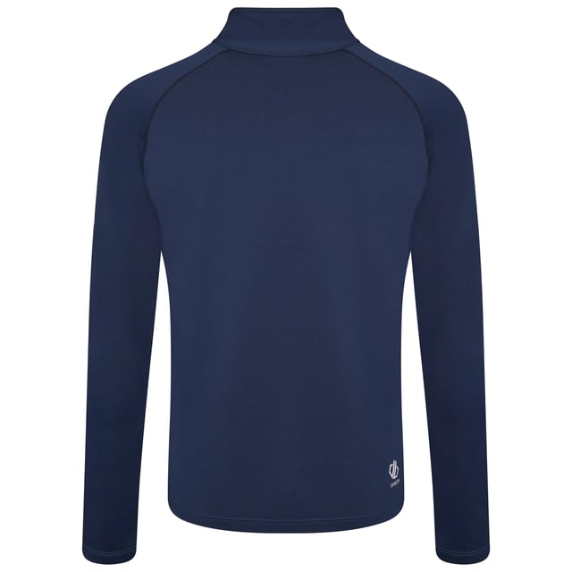 97% Polyester, 3% Elastane. Fabric: Brushed. Design: Logo. Sleeve-Type: Raglan. Neckline: Zip. Fabric Technology: Four Way Stretch, Lightweight, Quick Dry.