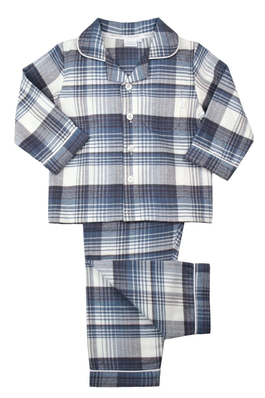 Give your little one a cosy, stylish sleep with our Boys' Traditional Check Cotton Pyjama Set, crafted for comfort and classic appeal. Featuring a timeless checkered pattern, this two-piece pyjama set includes a button-up top with a relaxed fit and elastic-waist bottoms, ensuring easy movement and a snug fit. Made from soft, breathable cotton fabric,  these PJs are designed to keep your child comfortable through every season.
Ideal for parents seeking classic boys' sleepwear or a check pyjama set, this outfit combines heritage charm with modern ease. Perfect for bedtime, lounging, or even as a thoughtful gift, this boys' check PJ set offers durability, comfort, and style in one package.