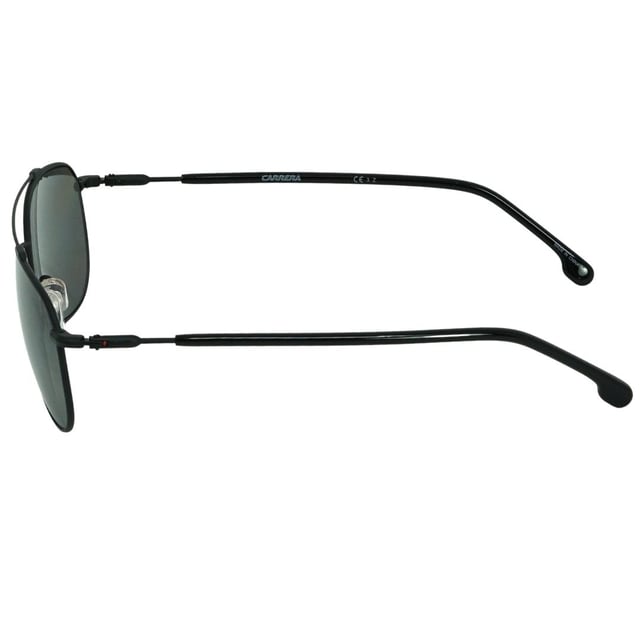 Gafas de sol Carrera 224S 003 M9. Ancho de la lente = 55 mm. Ancho del puente nasal = 17 mm. Longitud del brazo = 145 mm. Gafas de sol, estuche para gafas de sol, paño de limpieza e instrucciones de cuidado, todo incluido. 100% de protección contra la luz solar UVA y UVB y cumple con la norma británica EN 1836:2005
