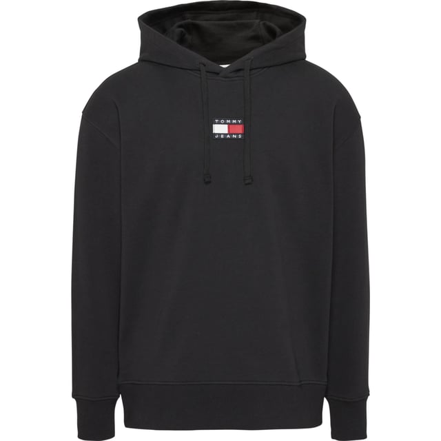 Heren hoodie van het merk Tommy Jeans. De hoodies van Tommy Jeans zijn gemaakt van biologisch katoen, en hebben een normale pasvorm. Het zachte katoen zorgt voor een heerlijk draagcomfort.  Merk: Tommy JeansModelnaam: Relax College Pop HoodieCategorie: heren hoodieMaterialen: biologisch katoenKleur: zwart