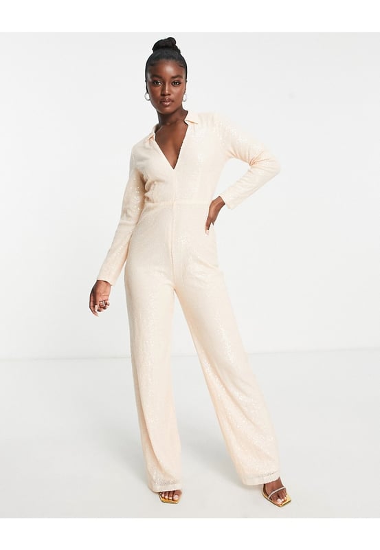 Champagne jumpsuit 2025