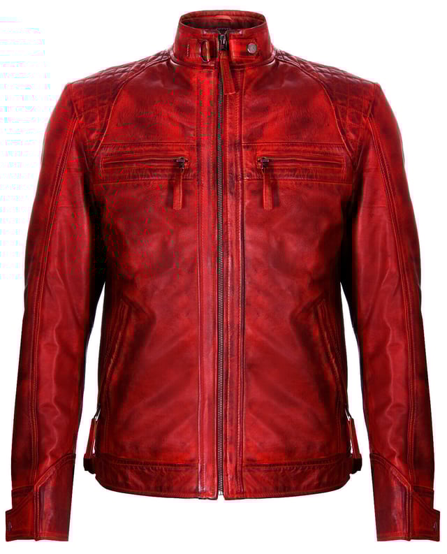 Imbued with a classic biker spirit, this jacket exudes style. Sumptuously crafted in soft Nappa leather this slim fitting design boasts a stylish biker silhouette that delivers sleek sophistication. This jacket features quilted shoulders, a YKK zip fastening up the front to a short tab collar and includes four external pockets for added practicality. The cuffs can be buttoned and the waist can also be adjusted to provide a more customized fit. Available in other colours.