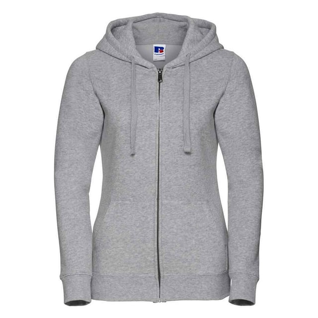 Material: 80% Ringspun Cotton, 20% Polyester. Fabric: Brushed Back Fleece. Design: Plain. 280gsm. Hood Features: Double Layer, Drawcord, Top Stitched Detail. Hem: Ribbed. Drop Shoulder, Ear Phone Access. Neckline: Hooded, Taped. Sleeve-Type: Long-Sleeved. Cuff: Ribbed. Pockets: 2 Front Pockets. Fastening: YKK Zip. Sustainability: Amfori, Better Cotton Initiative, Fair Labor Association, Oeko-Tex Standard 100 Certified.