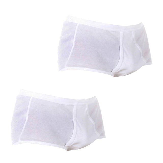 El pack de 2 slips clásicos con abertura lateral para hombre, también conocido como "paquete de 2 calzoncillos tradicionales con apertura lateral" o "conjunto de 2 briefs clásicos con abertura", es una elección ideal para aquellos que valoran el diseño atemporal y la funcionalidad en su ropa interior.

Cada slip del pack de 2 slips clásicos con abertura lateral está confeccionado con materiales de alta calidad como algodón puro o mezclas de algodón con elastano, garantizando una sensación suave y cómoda contra la piel. El diseño con abertura lateral facilita el acceso y proporciona una mayor comodidad durante el uso diario.

La cintura elástica de estos calzoncillos tradicionales con apertura lateral asegura un ajuste firme y cómodo, manteniéndose en su lugar sin causar molestias. Las costuras planas y reforzadas añaden durabilidad y evitan las rozaduras, asegurando que este conjunto de 2 briefs ofrezca una experiencia de uso sin irritaciones.

El ajuste ceñido de los slips clásicos con abertura lateral proporciona el soporte necesario, permitiendo una libertad de movimiento óptima. Su diseño sencillo y práctico es perfecto para el uso diario y se adapta discretamente bajo cualquier tipo de ropa.

Disponible en colores básicos y neutros, el pack de 2 slips clásicos con abertura lateral combina funcionalidad con un estilo discreto y elegante. Cada calzoncillo del conjunto está diseñado para ser duradero y cómodo, ofreciendo una excelente relación calidad-precio.

En resumen, el pack de 2 slips clásicos con abertura lateral es la elección perfecta para hombres que buscan una combinación de comodidad, soporte y diseño atemporal en su ropa interior. Este conjunto ofrece una calidad excepcional y una funcionalidad práctica, asegurando un ajuste perfecto y una comodidad duradera en cada uso.
 Composición: 100% Algodón
 Cuidados:
Lavar a mano a temperatura máx. 40º.
No utilizar lejía.
No permite el uso de secadora.
Planchar a temperatura máx. 130º.
No lavar en seco.