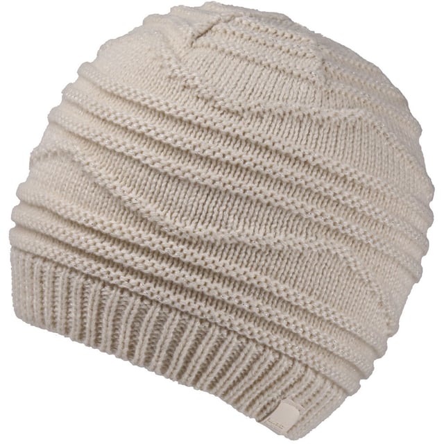 90% acrylic/10% polyester knit. Cable knit. Lurex thread.